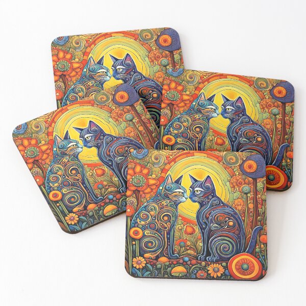 Item preview, The Pondering Cats designed and sold by George Hutton Hunter.