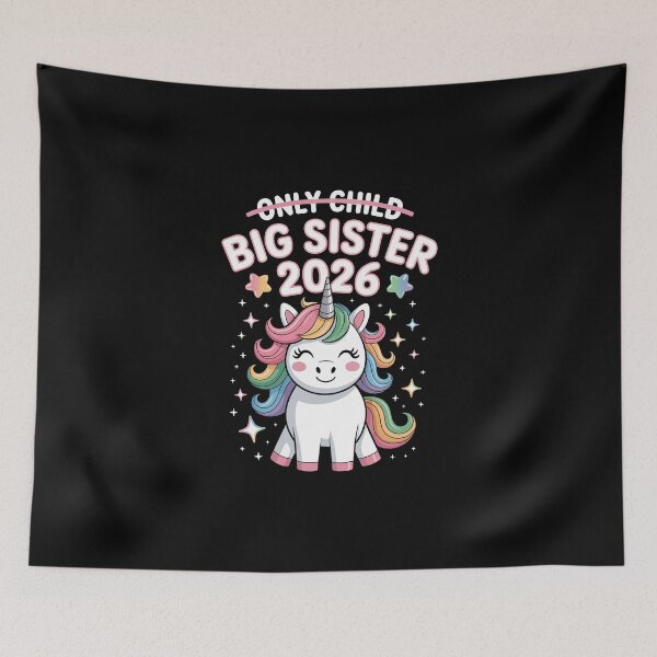 Item preview, Big Sister Unicorn 2026 designed and sold by jkrphoto.