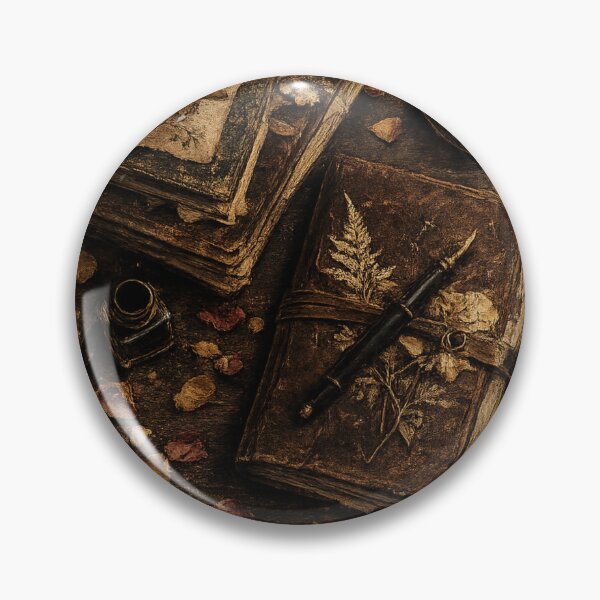 Item preview, Dark Academia Study Flatlay – Vintage Aesthetic Objects Art | Dark Academia Aesthetic Sticker Gift designed and sold by irfanshikh.