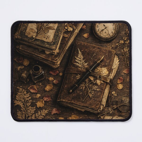 Item preview, Dark Academia Study Flatlay – Vintage Aesthetic Objects Art | Dark Academia Aesthetic Sticker Gift designed and sold by irfanshikh.