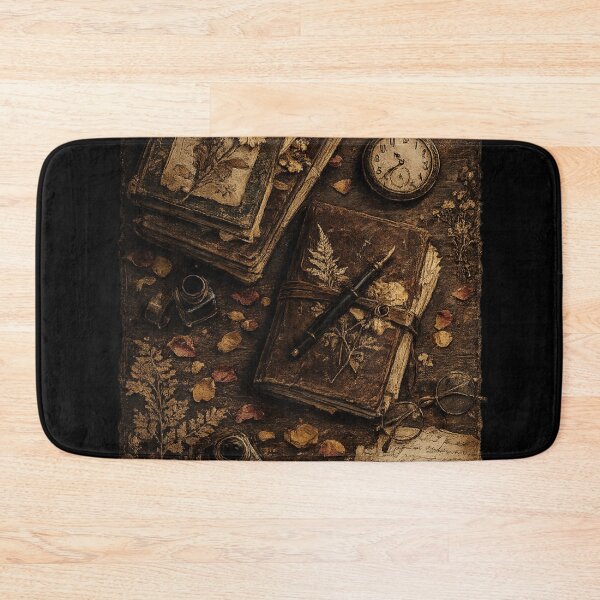 Item preview, Dark Academia Study Flatlay – Vintage Aesthetic Objects Art | Dark Academia Aesthetic Sticker Gift designed and sold by irfanshikh.