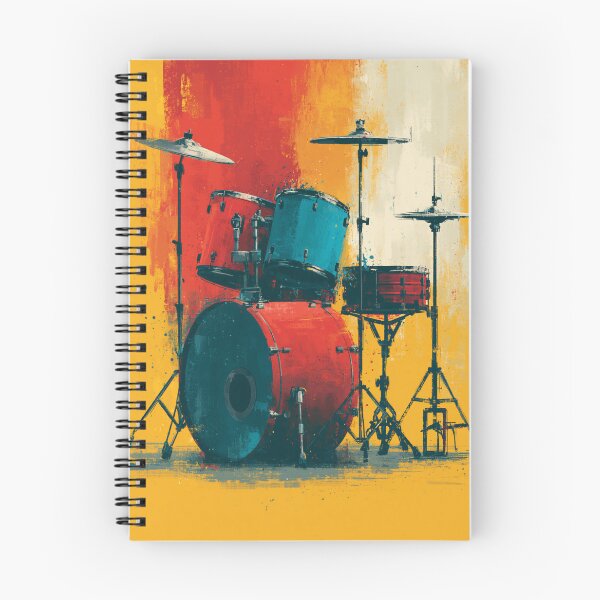 Item preview, A drumset for drummers drawing artwork designed and sold by gut2000.