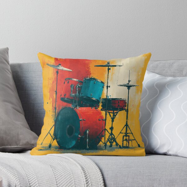 Item preview, A drumset for drummers drawing artwork designed and sold by gut2000.