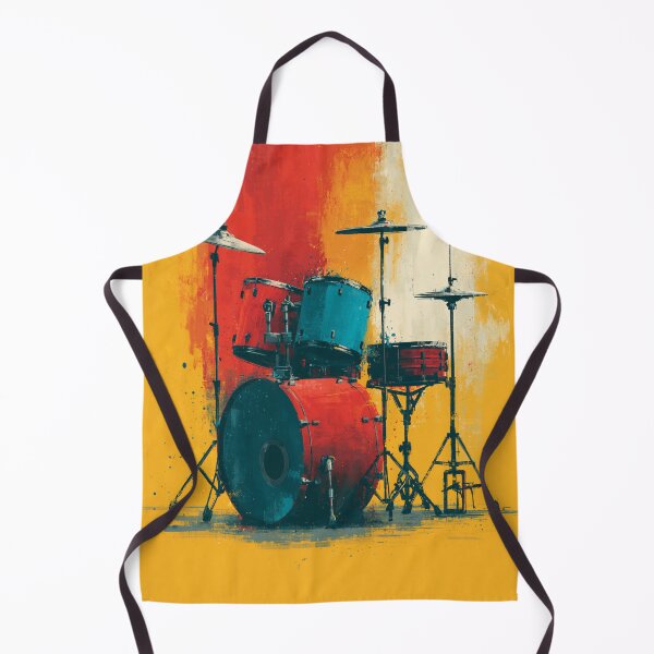 Item preview, A drumset for drummers drawing artwork designed and sold by gut2000.