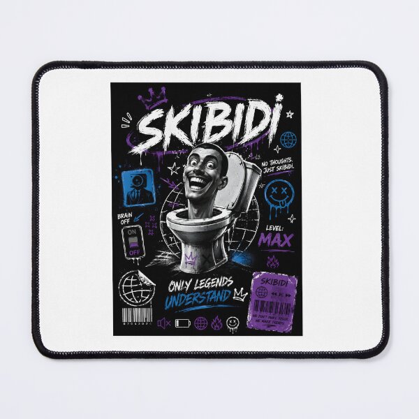 Item preview, Skibidi Brain Rot Streetwear Poster designed and sold by DCdigitalgrowth.