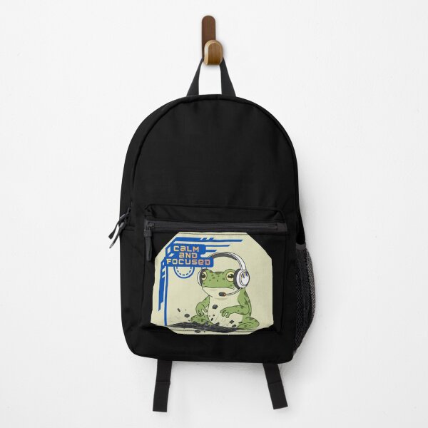 Item preview, Calm and Focused Frog – Rage Gamer Meme designed and sold by Quiet Jungle Studio.