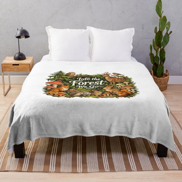 Item preview, Into The Forest We Go – Woodland Animals & Mushrooms Design designed and sold by Hobby-up.