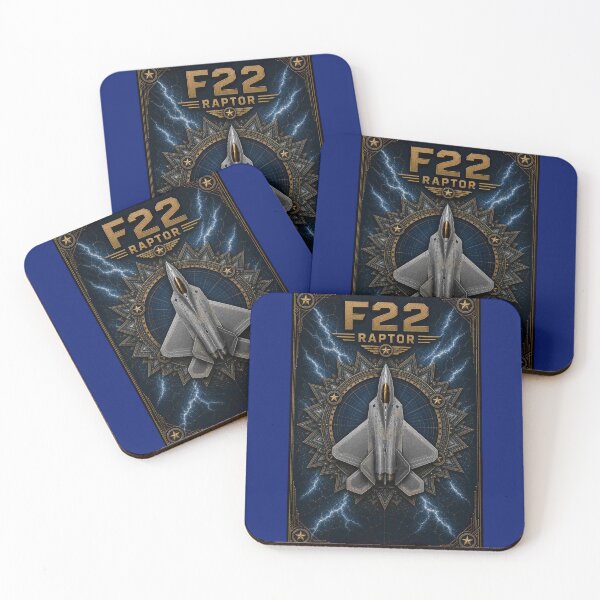Item preview, F-22 Raptor Mandala – FAST Tactical Aviation Art Poster designed and sold by shaynetwright.