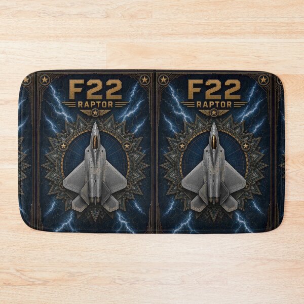 Item preview, F-22 Raptor Mandala – FAST Tactical Aviation Art Poster designed and sold by shaynetwright.