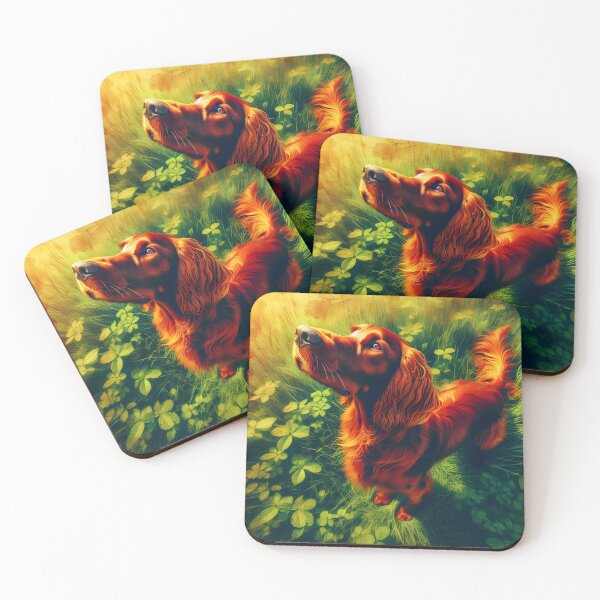 Item preview, Irish Setter, Ai Generated Art, Ai Generated Art designed and sold by ACC .