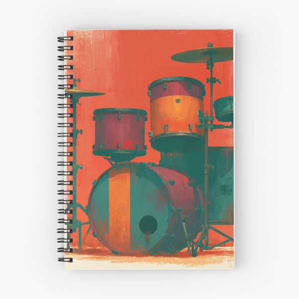 Item preview, A drumset for drummers drawing artwork designed and sold by gut2000.