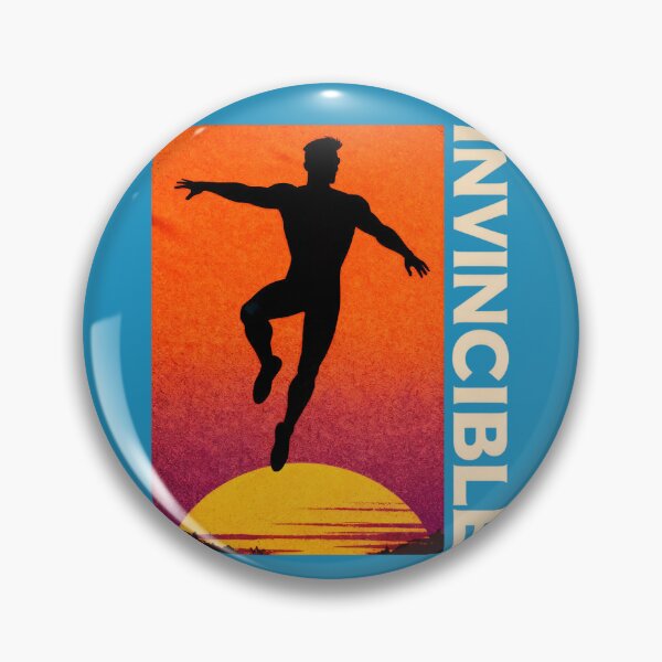 Item preview, Silhouette of Flying Superhero Retro Comic Style designed and sold by iwzzuel.