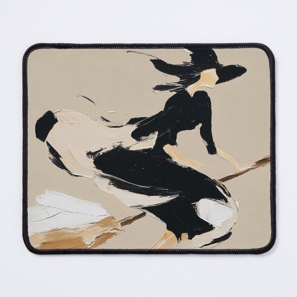 Item preview, Elegant Witch on a Broomstick designed and sold by lautir.