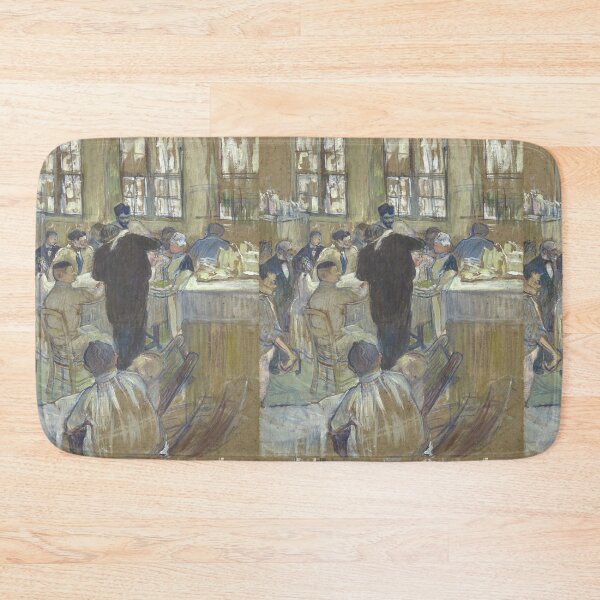 Item preview, Henri de Toulouse-Lautrec Vintage Café Interior Wall Art Print designed and sold by artofuniverse.