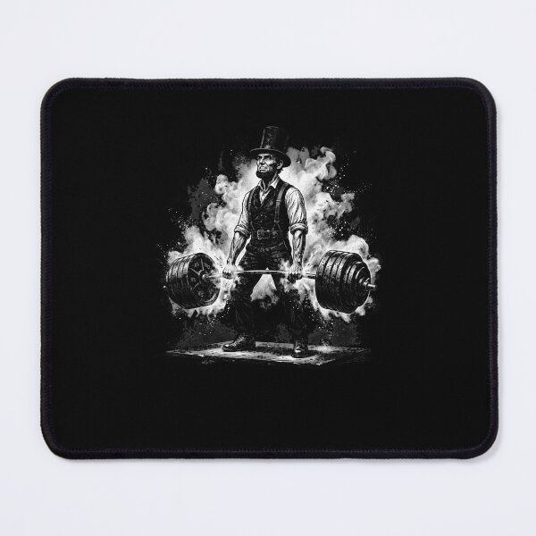Item preview, Abraham Lincoln Deadlift Weightlifting Powerlifter designed and sold by snowry.