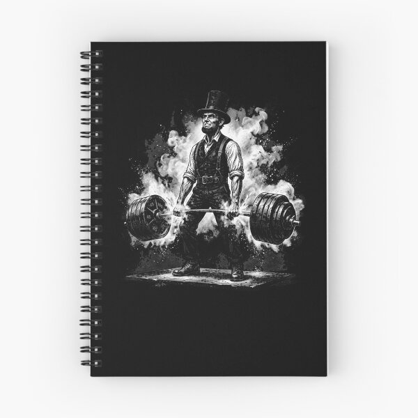 Item preview, Abraham Lincoln Deadlift Weightlifting Powerlifter designed and sold by snowry.