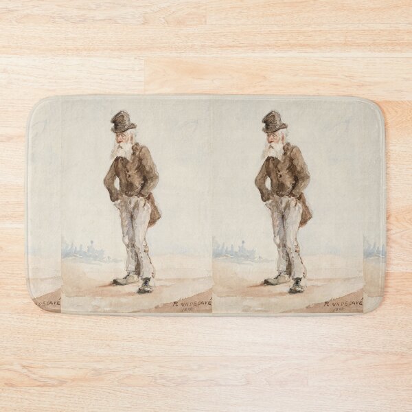 Item preview, Henri de Toulouse-Lautrec Vintage Figure Study Watercolor Wall Art Print designed and sold by artofuniverse.