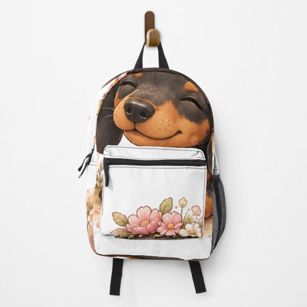 Item preview, Dachshund with flowers on his head designed and sold by Savnyy.