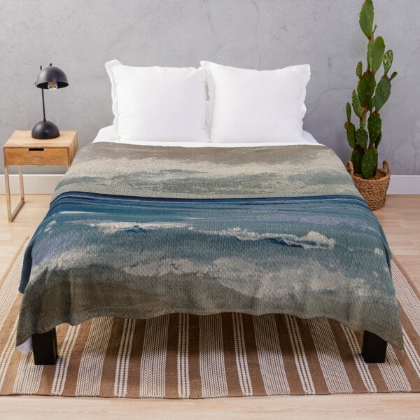 Item preview, Coastal Serenity Ocean Wave Painting designed and sold by TheSlowShore.