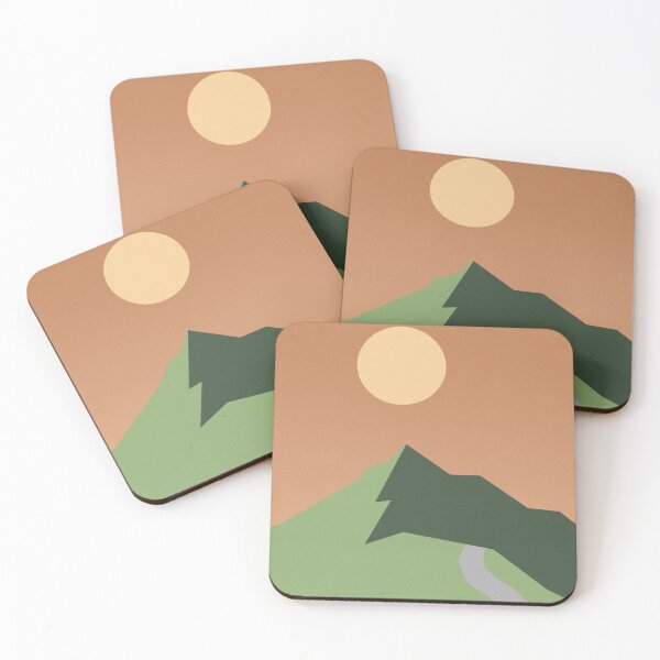 Item preview, Lake District Catbells Minimalist Art Print designed and sold by Digital Vector GB.