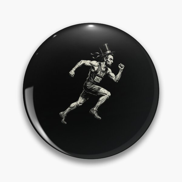 Item preview, ABE 1863 Lincoln Running President Marathoner designed and sold by snowry.