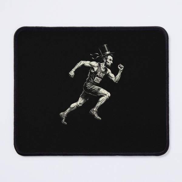 Item preview, ABE 1863 Lincoln Running President Marathoner designed and sold by snowry.