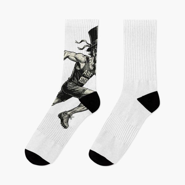 Item preview, ABE 1863 Lincoln Running President Marathoner designed and sold by snowry.