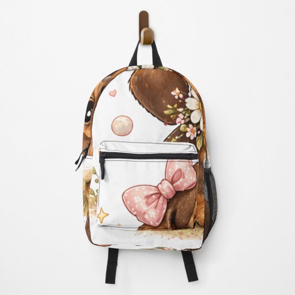 Item preview, Dachshund with flowers designed and sold by Savnyy.
