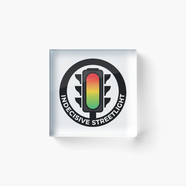 Item preview, Indecisive Streetlight Emblem designed and sold by octozap.