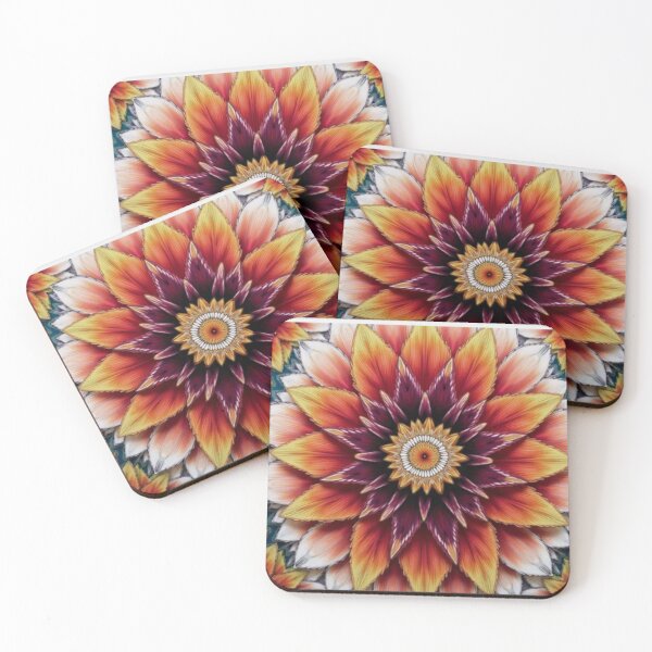 Item preview, Abstract flowers designed and sold by Kari's shop.