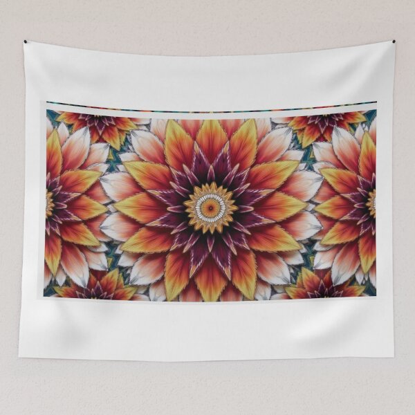 Item preview, Abstract flowers designed and sold by Kari's shop.