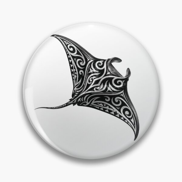 Item preview, Tribal Manta Ray designed and sold by Studio821.