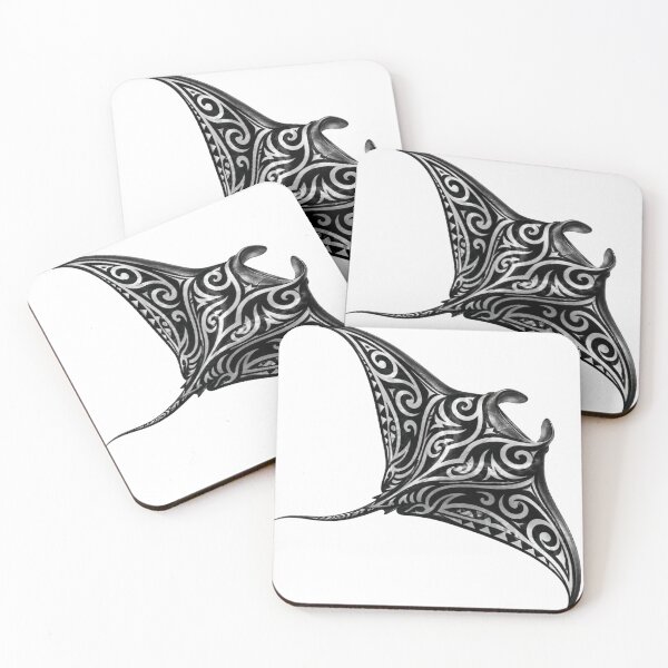 Item preview, Tribal Manta Ray designed and sold by Studio821.