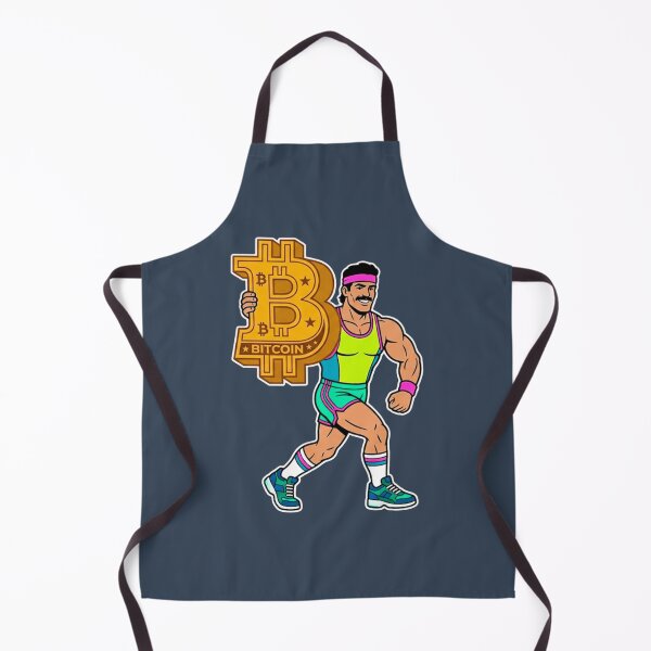 Item preview, Retro Bitcoin Gains - Crypto Gym Edition designed and sold by retrosharp pop.