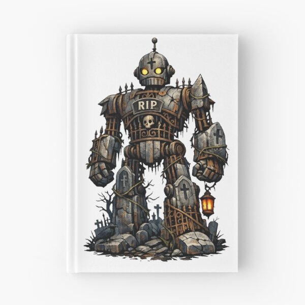 Item preview, Graveyard Guardian Robot - Gothic Horror designed and sold by SidTastic .