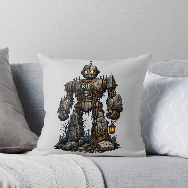 Item preview, Graveyard Guardian Robot - Gothic Horror designed and sold by SidTastic .