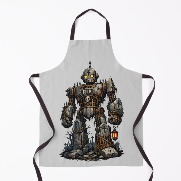 Item preview, Graveyard Guardian Robot - Gothic Horror designed and sold by SidTastic .