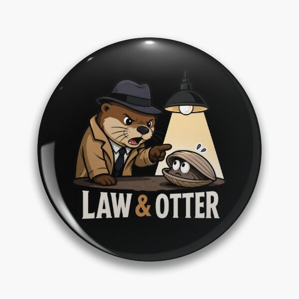 Item preview, Law & Otter designed and sold by aistrokeofart.