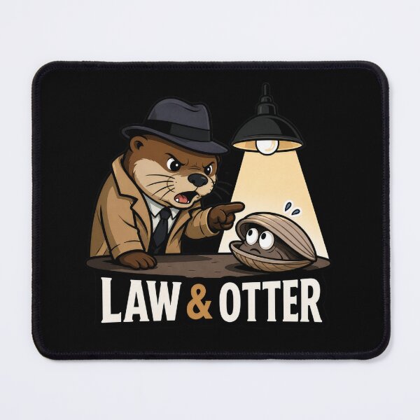 Item preview, Law & Otter designed and sold by aistrokeofart.