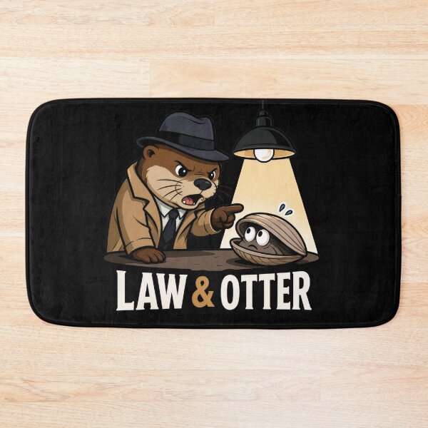Item preview, Law & Otter designed and sold by aistrokeofart.