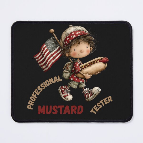 Item preview, Little Patriotic Child Professional Mustard Taster designed and sold by MarthaPlace.