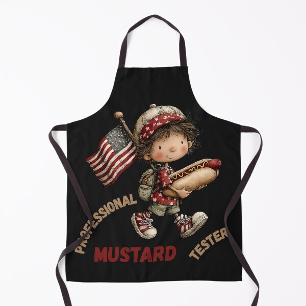 Item preview, Little Patriotic Child Professional Mustard Taster designed and sold by MarthaPlace.