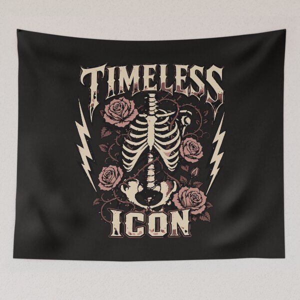 Item preview, Timeless Icon Skeleton Rose Vines designed and sold by AwesomeBeyondLimits.