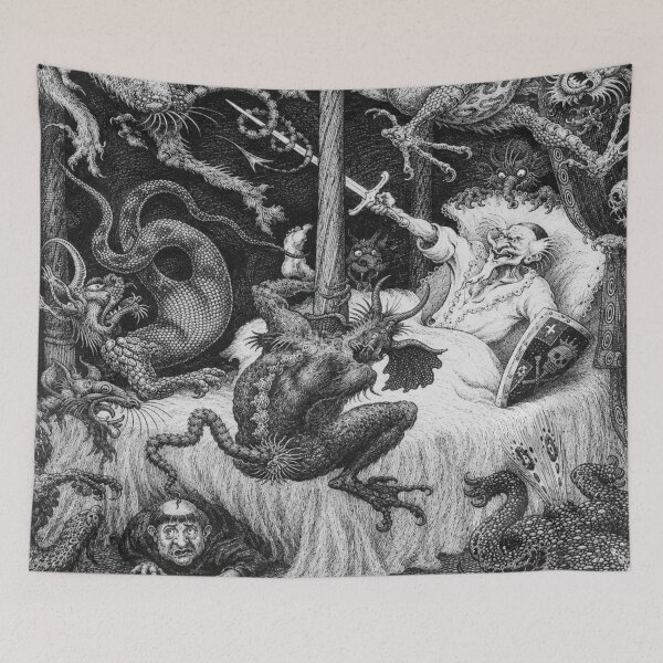 Item preview, Monsters by Frank Cheyne Pape - Art Nouveau Coastal Maiden Illustration for Vintage Fantasy Lovers designed and sold by RickE.