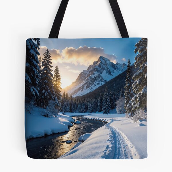 Item preview, pristine winter landscape designed and sold by psychoshadow.