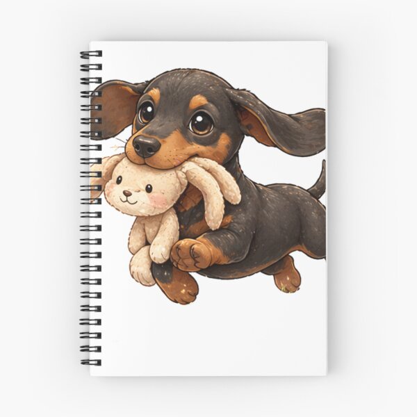 Item preview, Dachshund with a toy designed and sold by Savnyy.