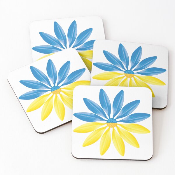 Item preview, Fantasy Flower Flag - Ukraine designed and sold by debzydesign.