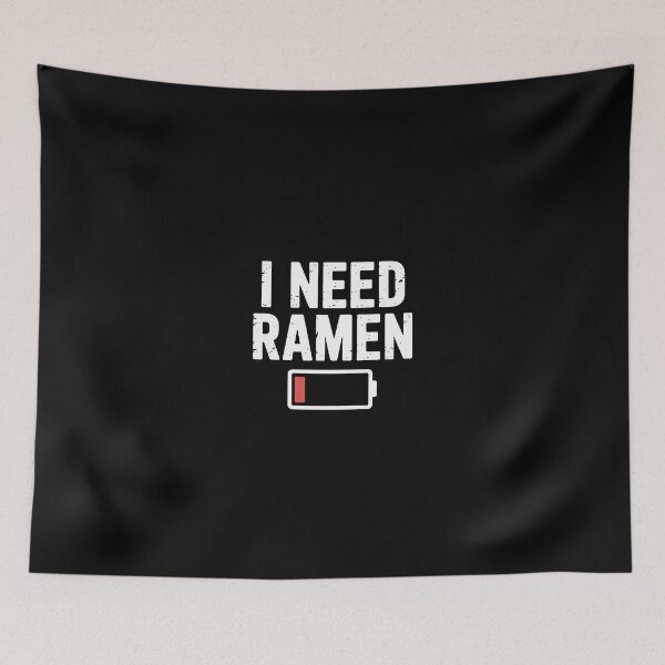 Item preview, I Need Ramen designed and sold by jkrphoto.