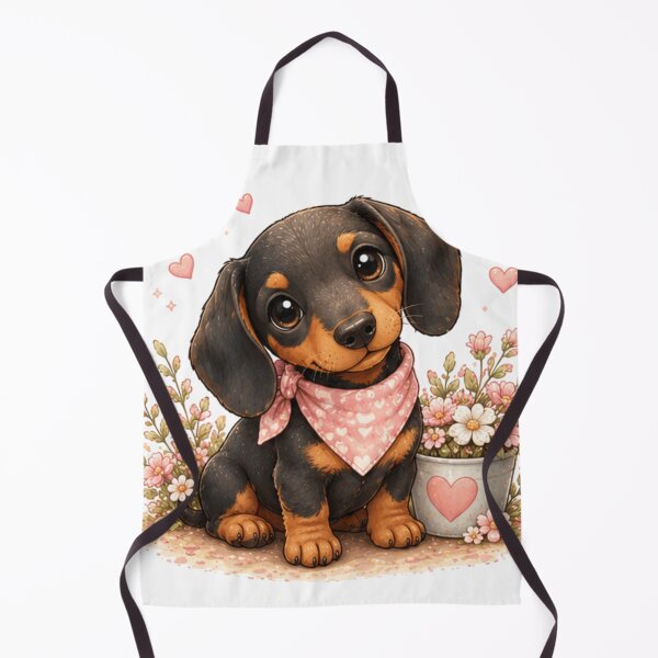 Item preview, sitting dachshund designed and sold by Savnyy.