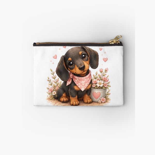 Item preview, sitting dachshund designed and sold by Savnyy.